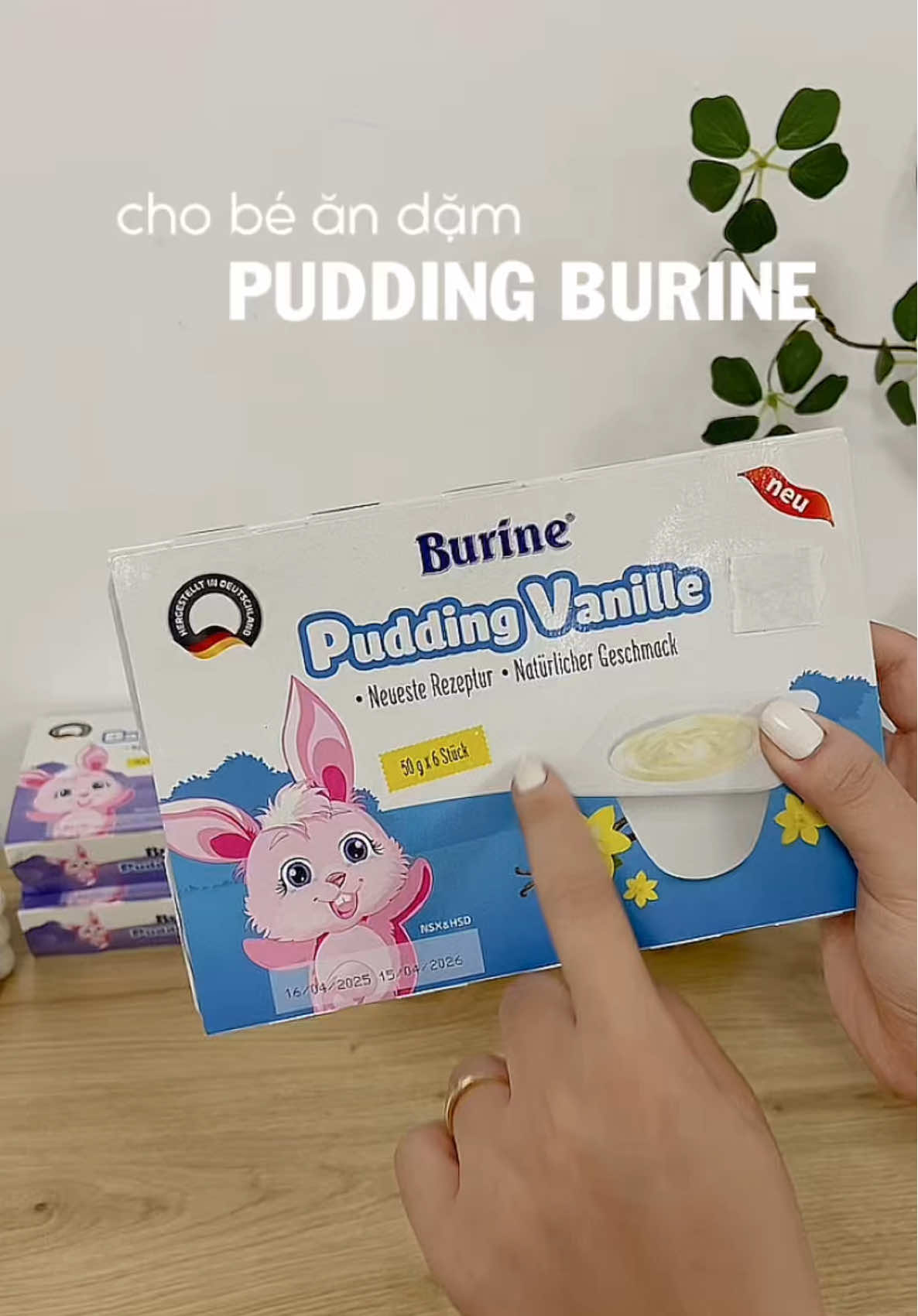 Tuần ăn được mấy hũ pudding nè các mom #Burine #PuddingBurine #beandam #andamcungbe 