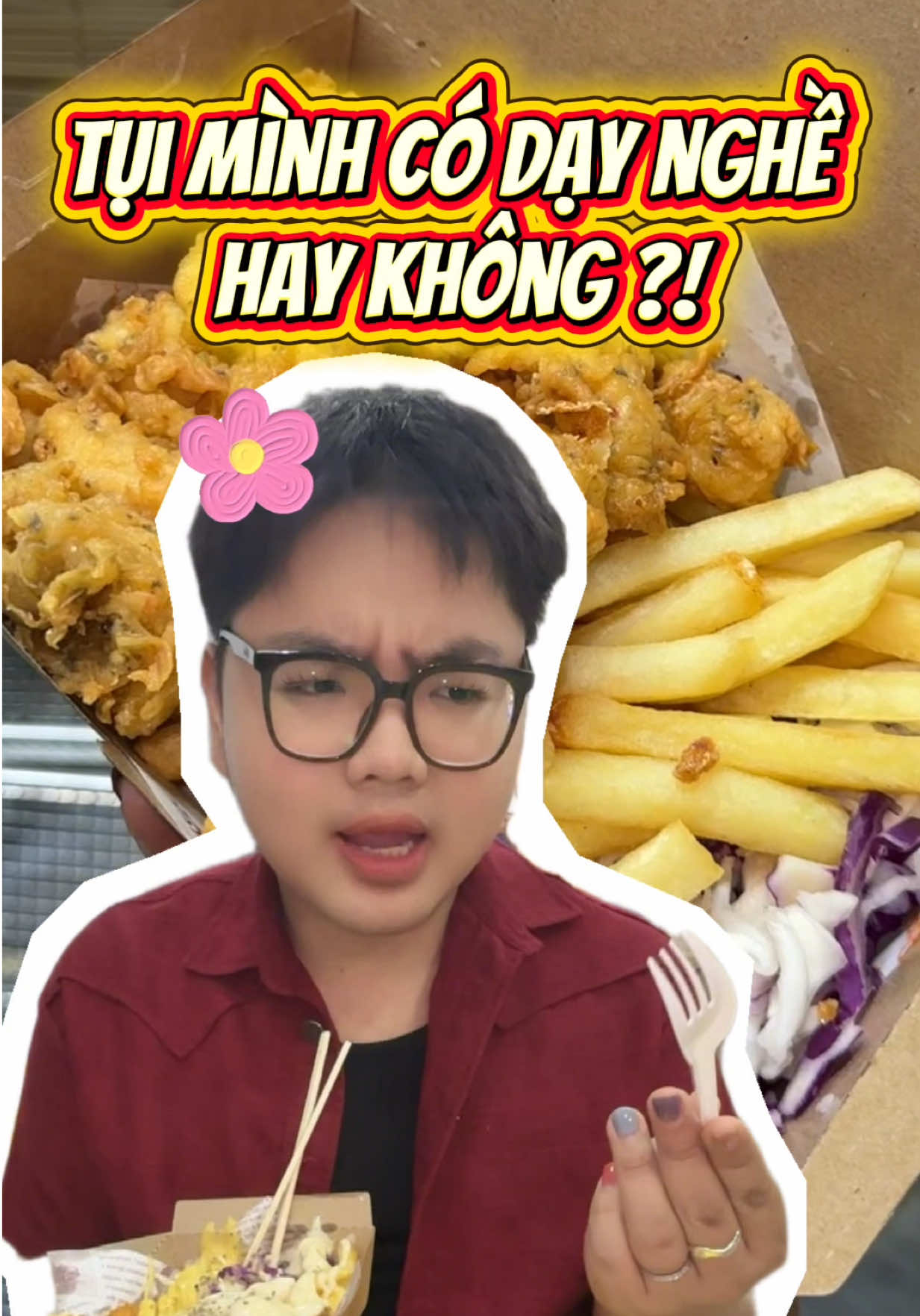 Tụi mình có dạy nghề không? #AnCungTikTok #LearnOnTikTok #ReviewAnNgon #Vtmgr 