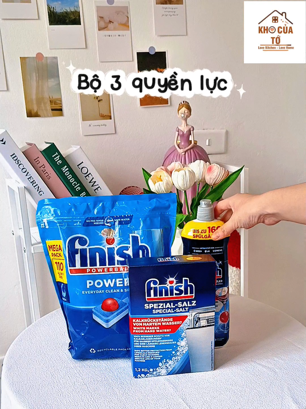 Combo finish toàn diện cho máy rửa bát#khocuato #xuhuong #viraltiktok #finish #xuhuongtiktok 