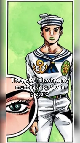 I love this genre of Josuke pose #jojosbizarreadventure #jojolion #josuke8 #josuke #jojolionmeme 