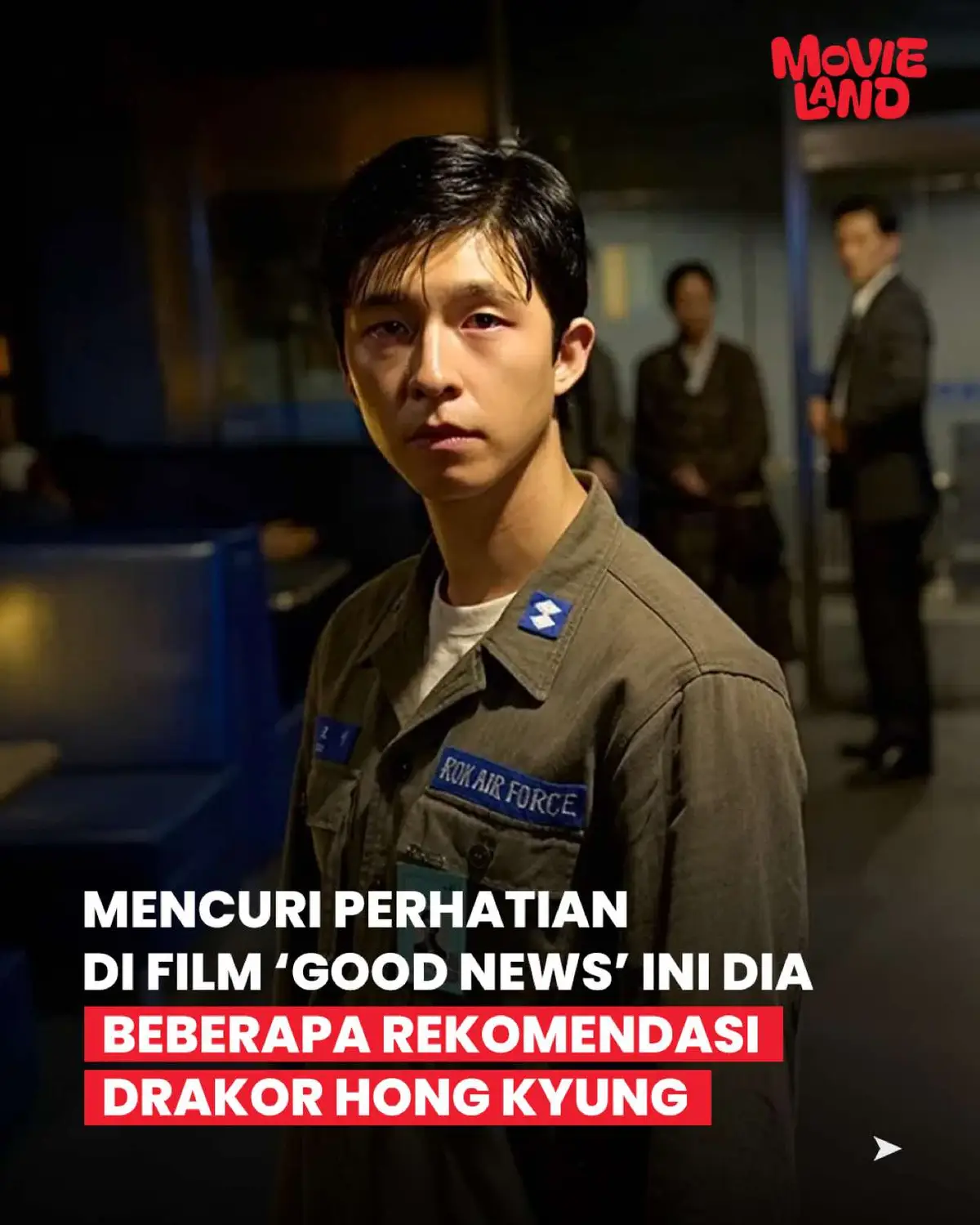 Dilihat-lihat kayanya lagi ada demam suka sama #HongKyung gara-gara #GoodNews nih!😌 Tenang! Dia juga muncul di beberapa #Drakor kok!👏🏻 #KDramaRecommendation #MovieLand