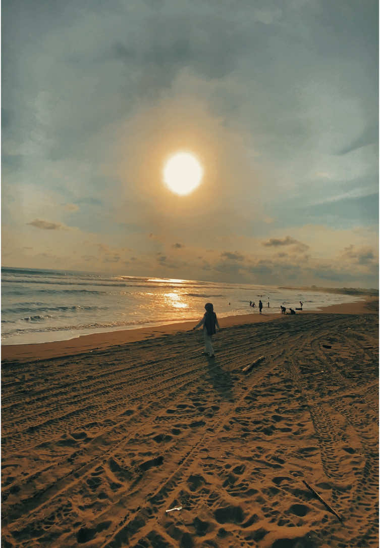 🌊✨ #fyp #sunset #pantai 