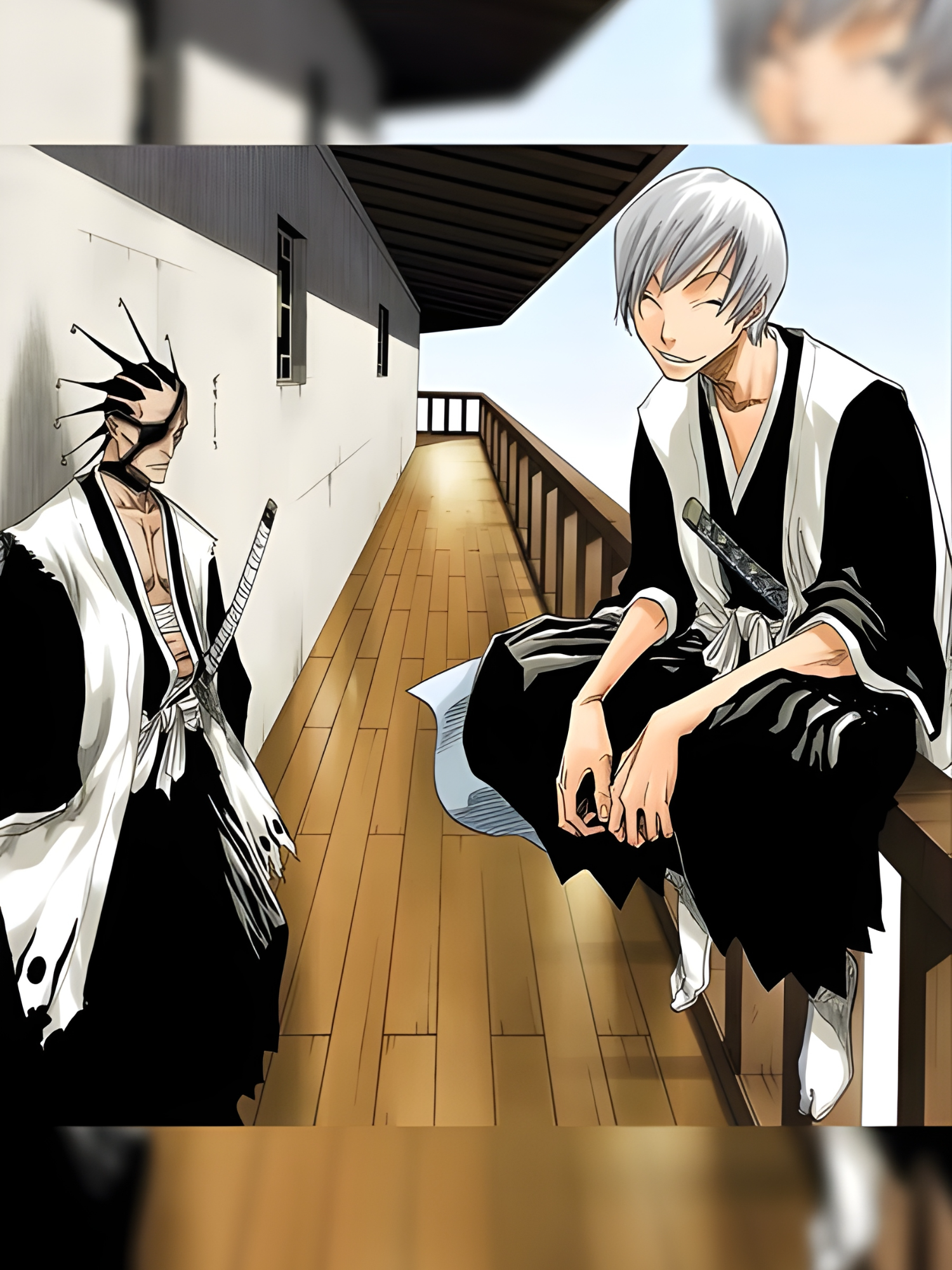 Cina kece🥶 #anime #animeedit #bleach #bleachtybw #bleachtybwarc #ichimarugin #ginichimaru #zarakikenpachi #kuchikibyakuya #fyppppppppppppppppppppppp #foryourpages #fypシ゚