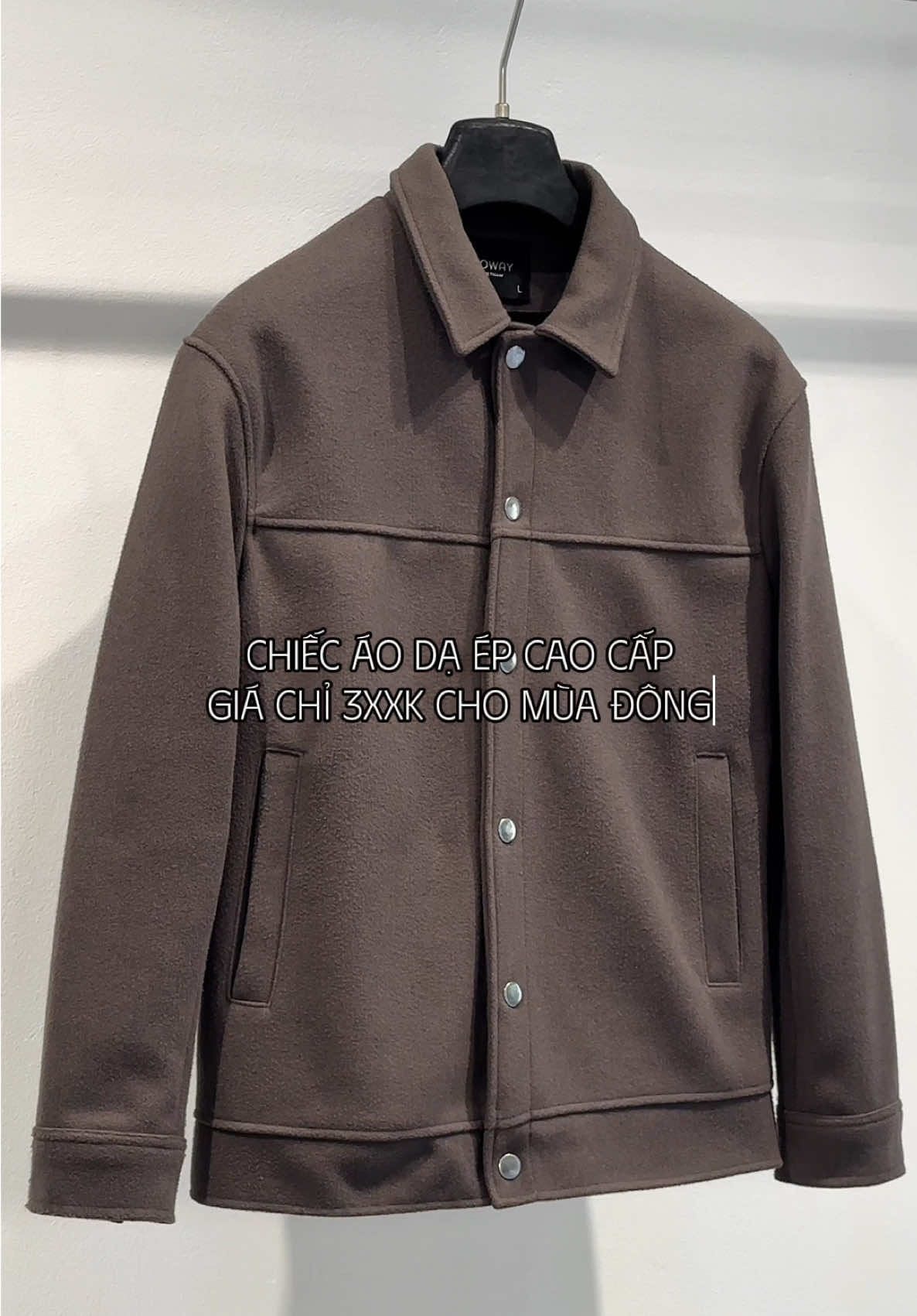 Chiếc áo dạ ép cao cấp giá chỉ 3xxk cho mùa Đông #roway #xuhuong #hangmoive 
