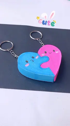DIY BFF keychain  #tonniartandcraft #DIY #Love #craft #art 