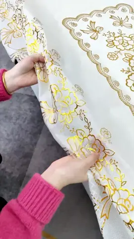 Khăn trải bàn nhũ hoa nhựa PVC#giadung_giadinh01 #cuahangdodungnhabep1 #xuhuongtiktok 