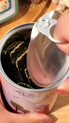 Look so yummy #foodhacks #seaweed #cannedfood #snacks #kidssnacks 