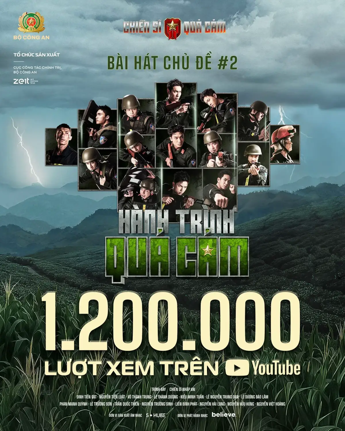Và hơn 2.700 bình luận 🔥 Cảm ơn khán giả đã đồng hành và lan toả để MV Bài hát chủ đề #2 của chúng ta chạm đến hàng triệu trái tim ❤️‍🔥✨ Tự hào về 
