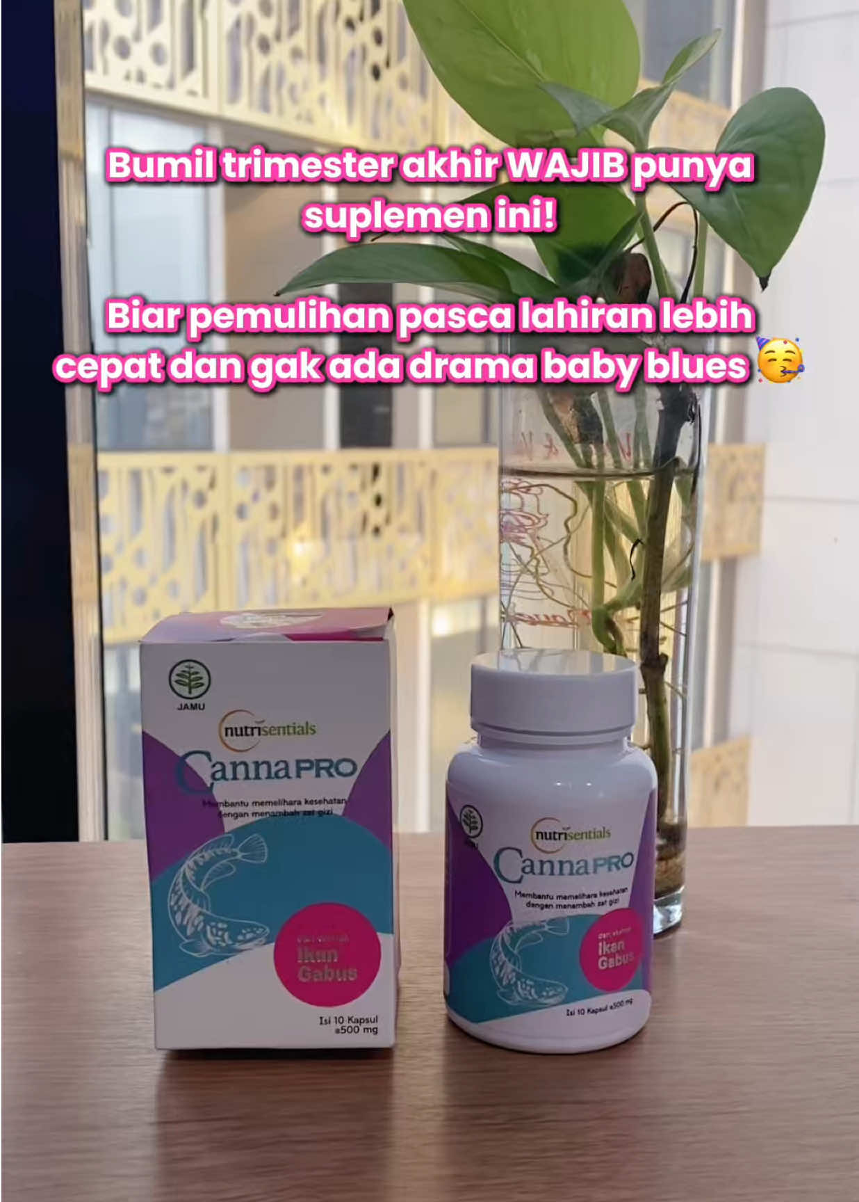 Yuk moms, sedia CannaPro dari sekarang 🥳🫶🏻 #nutrisentials #cannapro #melahirkan #pascacaesar #pascamelahirkan 