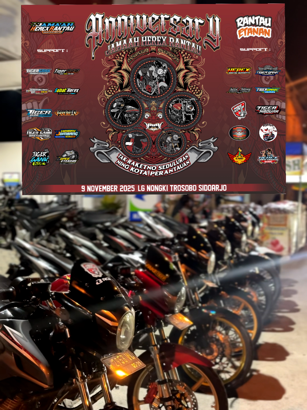 yok ramaikan dulur semua #tigermojopahit  #jamaahherexrantau @jamaahherexrantau 