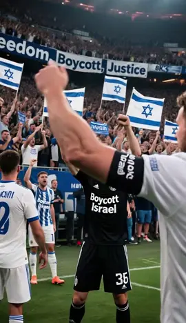 ✊ The world stands united! From sports to culture to trade — Israel’s actions cannot be ignored. “Freedom, Boycott, Justice” — the voice of humanity demanding accountability! #BoycottIsrael #FreedomBoycottJustice #GlobalUnity #SportsProtest #CulturalProtest   