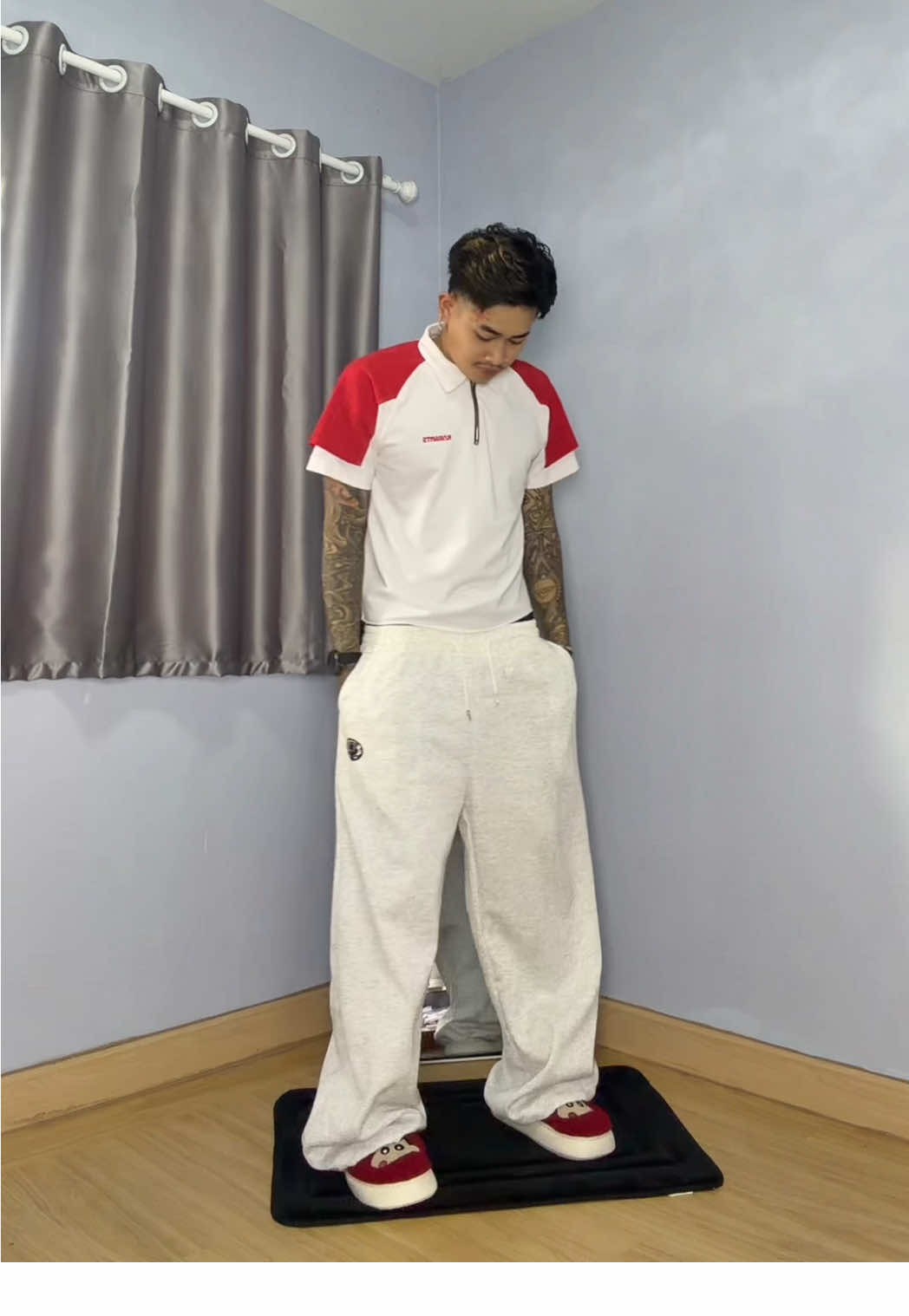 ตอบกลับ @PONGPAT🐯 ถ้าถูกใจเลือกไซต์ในตะกร้าเลยครับ#กางเกงลําลอง #กางเกงวอร์ม 