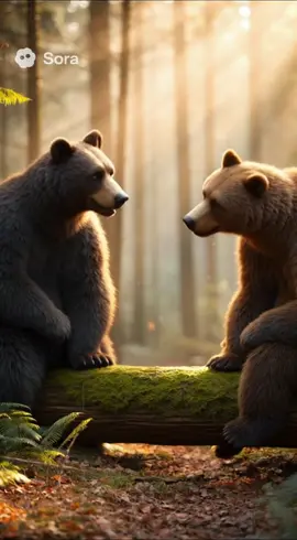 Die Bärenbrüder haben wieder mal einen neuen Witz auf Lager, passend zu Halloween! 😜 - #witze #halloween #bären #viral #sora2 