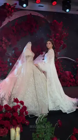 Layuot tóc buổi chiều cho cô dâu Ngọc Như #xuhuong #makeupcodau #hoangnganmakeup 