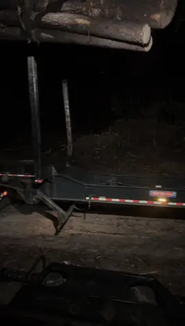 Let’s get this rainy day going! #pittstrailers #tigercatforestry #logger 