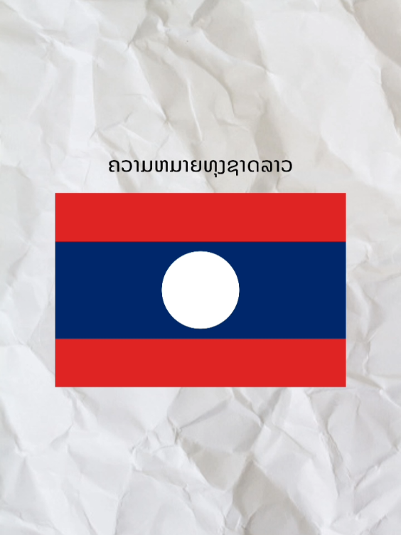 ຄວາມຫມາຍຂອງທຸງຊາດ🇱🇦#ໂລກຫມຸນ #theworldspins 