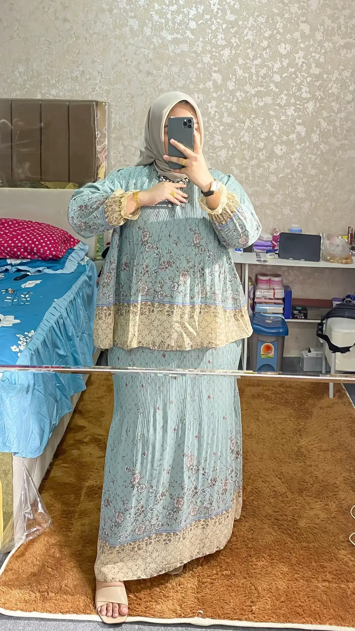 #oneset #onesetkekinian #outfitlebaran #outfitkondangan #fypシ゚ 