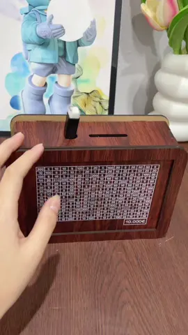 Hộp gỗ tiết kiệm không hề áp lực tí nào mà thú vị nữa #hopgotietkiem #tietkiem #hopgotietkiemtien #tietkiemtien #thanhhoai22003 #xuhuong 