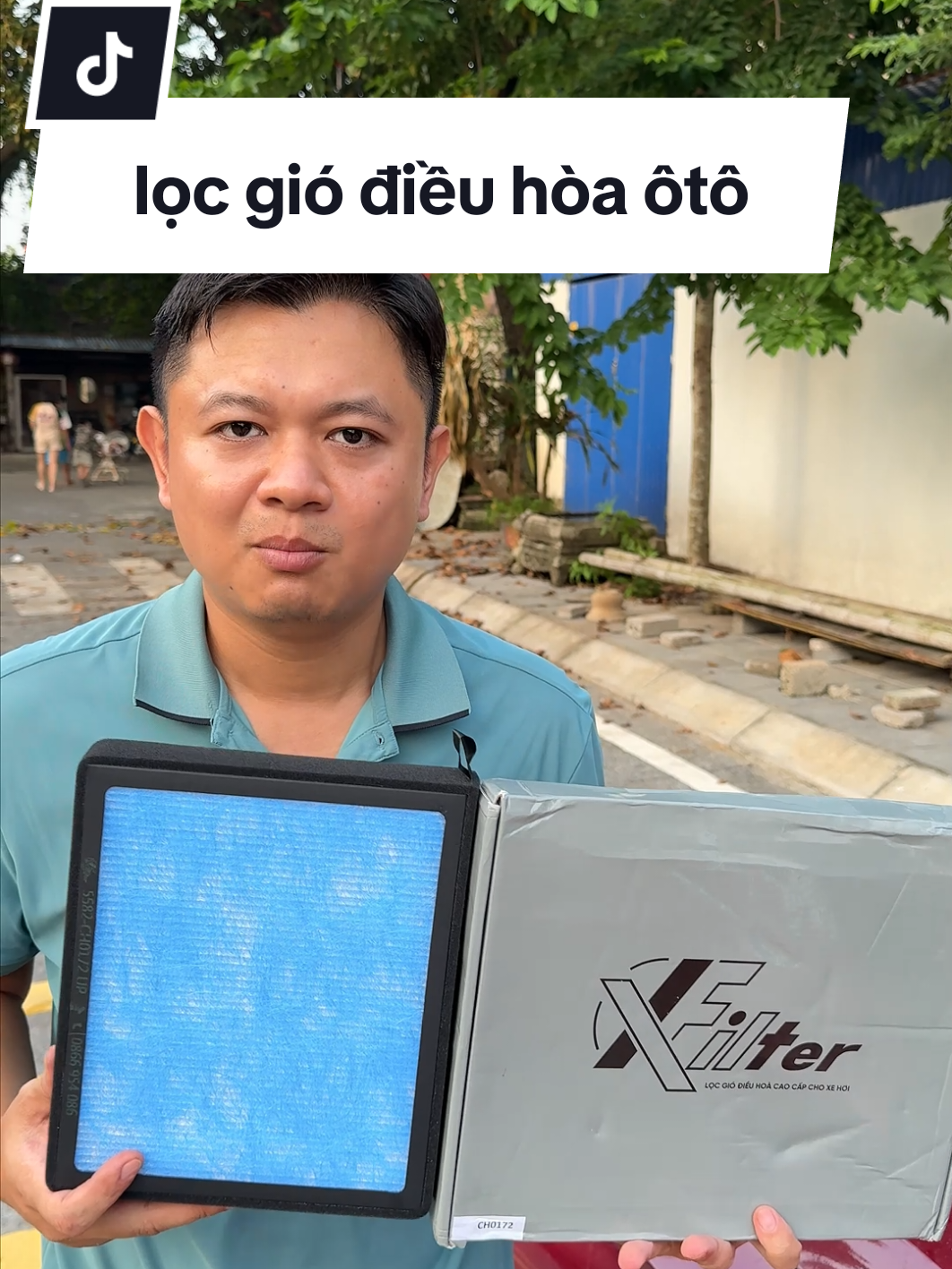 thay cái lọc gió cho xe thơm tho sạch sẽ mát mẻ các bác ạ giá rẻ hơn trong hãng rất nhiều nhé