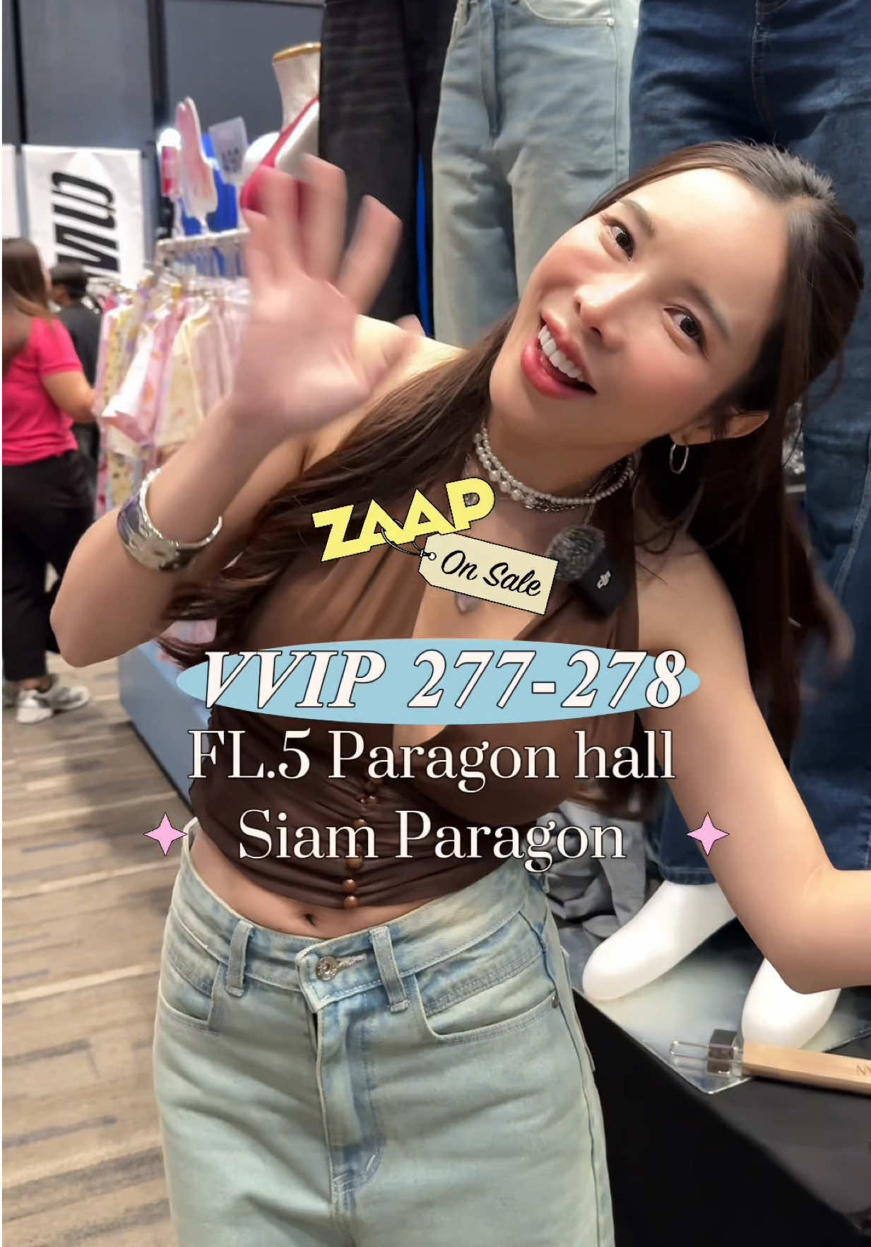 Zaap ส่งท้ายปี 🔥 เจอกับ SARAN ได้ที่บูธ VVIP 277-278 ที่ Paragon hall ชั้น 5 สยามพารากอน ในวันที่ 1-2 NOV 2025 นี้เท่านั้นนะค้า  💚 #saranjeans #ยีนส์พี่หมวย #ยีนส์saran #zaaponsale 