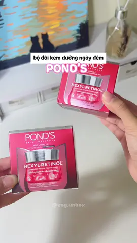 Combo kem dưỡng sáng da ngày đêm POND'S dùng siu thích lun mấy bà ơi☀️🌙 #hoptaccungunilever #PONDS #chonglaohoa #sangda #chamsocda 