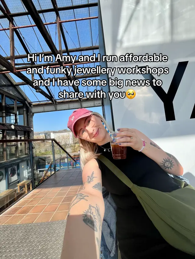 Scroll to the end to find out the date and venue, I am SO excited😱 #manchester #manchesteractivity #northernquarter #manchesterworkshop #jewelleryworkshop 