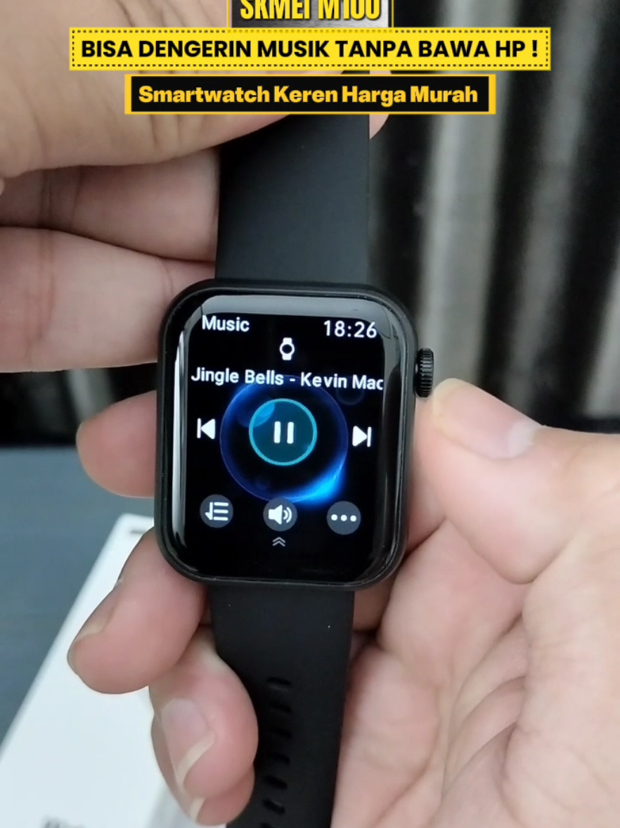 Smartwatch Canggih Harga Terjangkau. SKMEI M100. #smartwatchskmei #smartwatchviral #smartwatchmurah #fyp #viral 