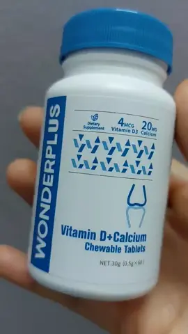 👉👉👉 WONDERPLUS - Viên nhai bổ sung Canxi và Vitamin D ❤️Giảm đau nhức xương khớp ❤️Giúp xương chắc khỏe #canxi 