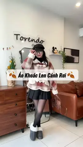 Áo khoác dạ kẻ 😘🍂🇯🇵 MSP:  AK159🇯🇵 #torendoclothing #osaka  #quầnáoquảngchâu #quần_áo_nữ_sẵn_tại_nhật 