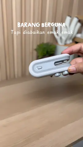 Sayang banget barang seberguna ini di abaikan gitu aja.. #sealermini #perekatserbaguna #minisealer #sealer 