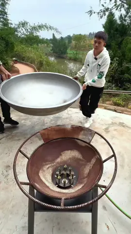 Two lumps of butter fried chafing dish seasoning red oil#hot #america #Recipe #Foryou #Home 