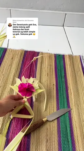 Membalas @Jeri Kusuma Dewi tiuk dan sampian gantung simple #bali #budayabali #sampiangantung #sampiangantunggalungan 