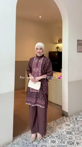 REKOMENDASI ONESET LEBARAN 2026 AKAN SEGERA LAUNCHING✨🎀#fyp #oneset #setelanwanita #outfitlebaran 