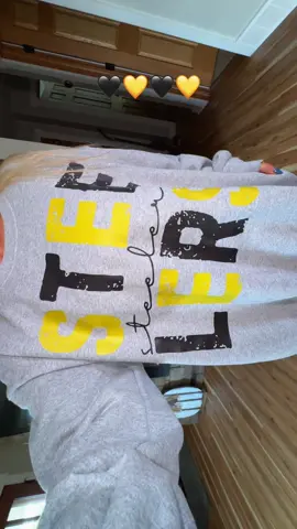 HERE WE GOOOO🖤💛 #412 #pittsburgh #crewneck #pittsburghcheck #herewego 