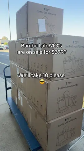 Who else is shopping during the @BAMBULAB Official sale??? 🙋🙋‍♀️🙋‍♂️ #bambulab #bambulaba1 #3dprinter #3dprinting #3dprintingcommunity 