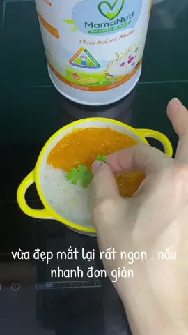 Cháo mẹ nấu ngon đơn giản tại nhà lại còn đẹp mắt nữa #Chaohatvochobe 