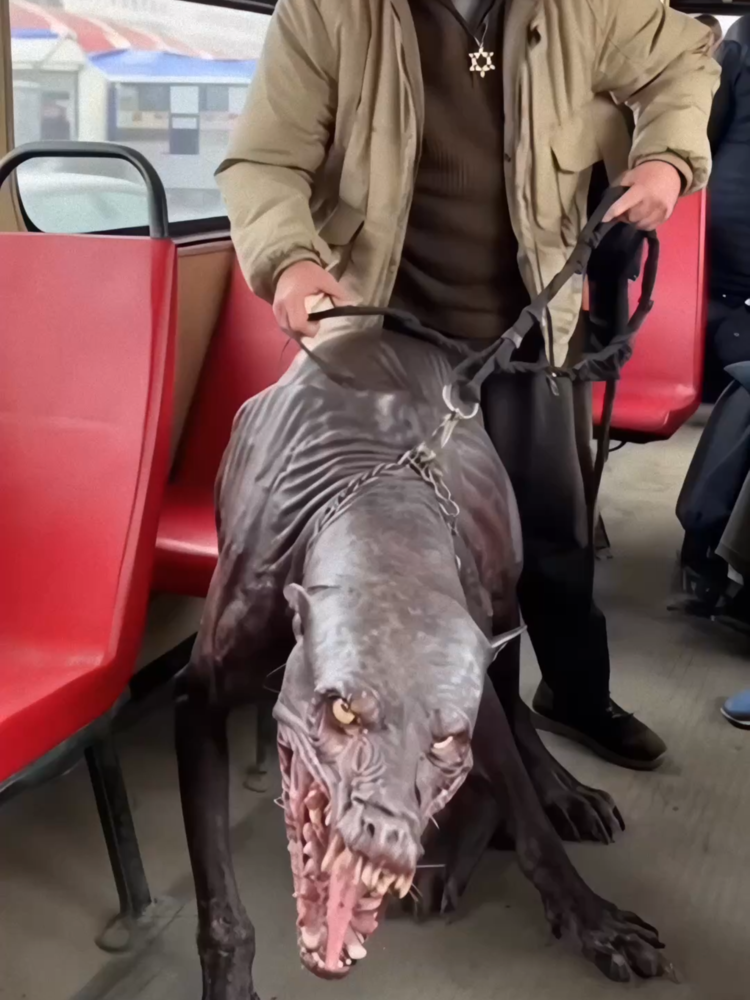 У дедушки редкая порода собаки 🐶  #собачка #дедушка #Одесса #Odessa #Одеса #Odesa