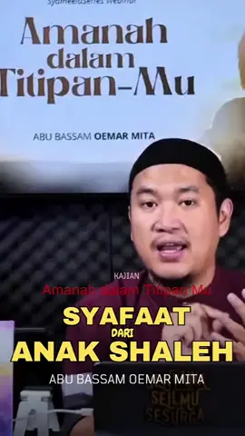 Syafaat Dari Anak yang shaleh #syameelaofficial #oemarmita #abubassamoemarmita #dakwahpendek #syameelaseries 