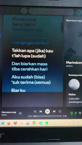 #merindumulagi #khifnu #lyrics 