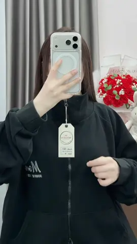 Áo nỉ khóa 2 chiều, chất liệu nỉ hai da #aokhoacni #aokhoacnu #thoitrangnu #phoidoxinh #xuhuong 