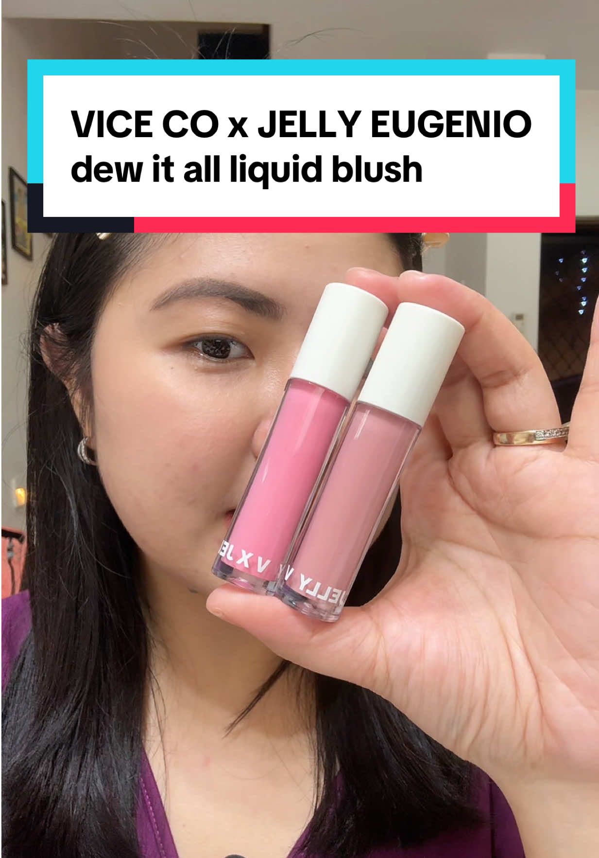 V x Jelly Eugenio dew it all on the daily liquid blush @ViceCosmeticsPH @jelly eugenio 🧿 @duhhnicakes ✿ #fyp #vxjelly #vicecosmetics #vicecosmeticsph #blush 