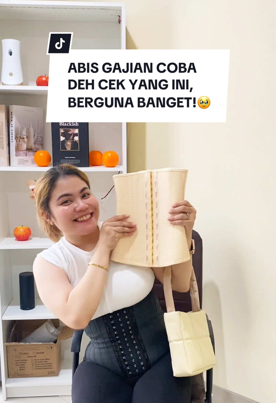 minimal punya 1 abis gajian, hasilnya bisa jangka panjang🔥 #korset #korsetviral #korsetlatex #latexpremium 