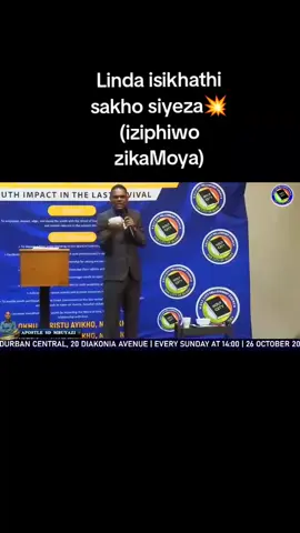 Iziphiwo zikaMoya Ongcwele(The gifts of the Holy Spirit) sermon series is available on YouTube and Facebook, do follow us for updates and full sermons. Our social media platforms (Holy City Fellowship Church and Apostle SD Mbuyazi )