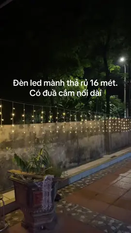 Đèn led mành thả rủ trang trí#dentrangtringoaitroi #denledtrangtri #dentrangtri 