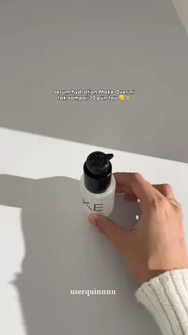 hydration paling penting kalau nak makeup cantik sepanjang hari 💓🎀✨ #makeover #makeovermy #makeoverhydrationserum #skinprep 