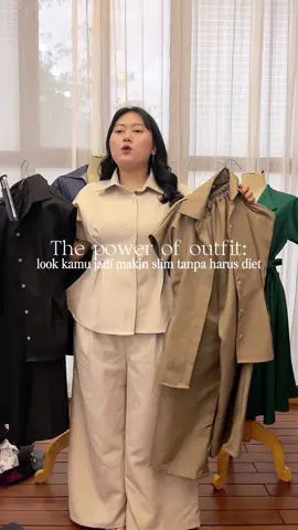 Yang pada mau keliatan makin slim kayak turun 10kg bisa banget dengan kalian pake set ini girls😗🫵🏻kalian bisa langsung cek keranjang kuning kita girls😍#oneset #rekomendasioutfit #outfitbigsize #ootdcewe - T02
