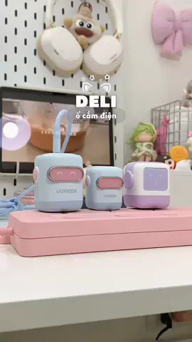 Ổ điện của năm, màu trắng xinh màu hồng cũng dịu 🫶 #ocamdien #ocamdienthongminh #delilifestyle #ocamdiendanang #ocamdanang 