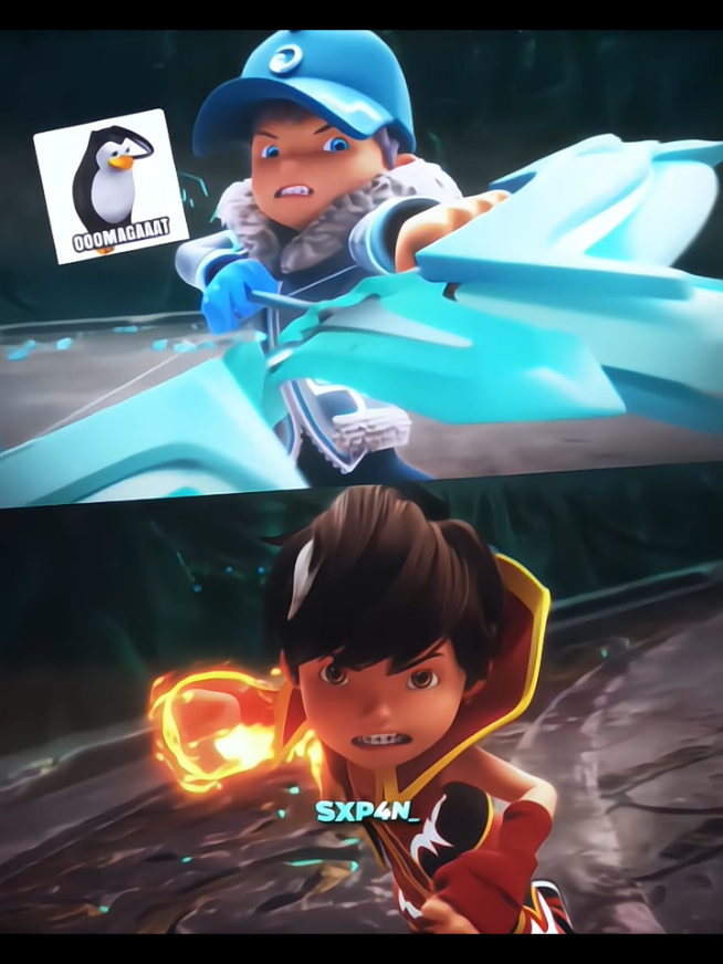 eh eh berubah dia [#boboiboyofficial] ||#boboiboygalaxy #boboiboybaraju #boboiboyblaze #boboiboyice ||ib: me