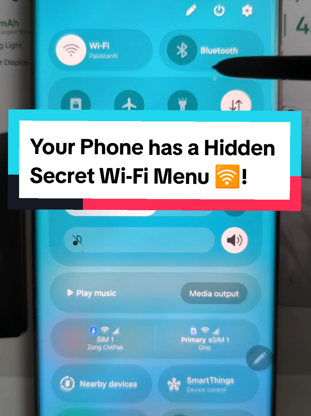 Your Phone has a Hidden Secret Wi-Fi Menu 🛜! Go to settings and follow along with me. #wifi #settings #secret #LearnOnTikTok #tipsandtricks 