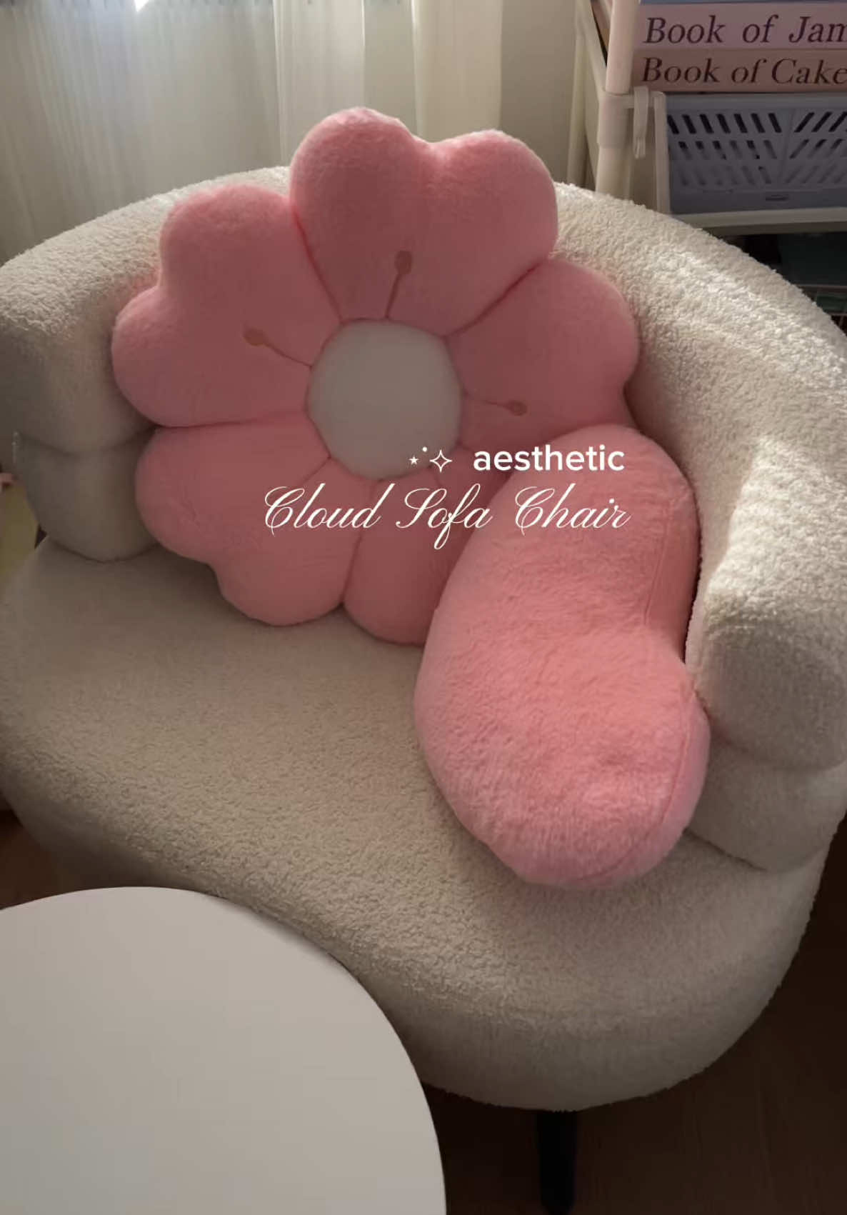 My dream cloud sofa chair ☁️✨ #cloudchair #sofachair #singlesofa #nordicsofachair #aestheticchair